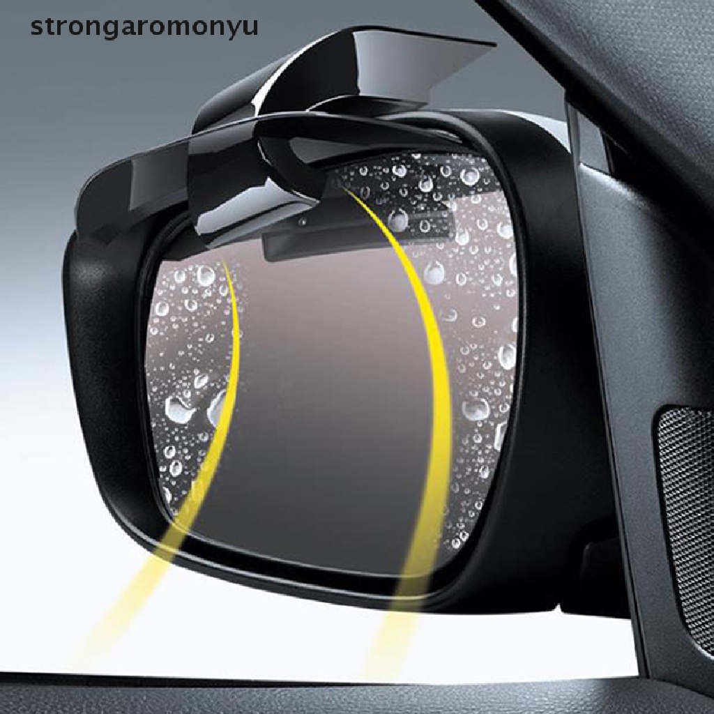 Bộ 2 Miếng Dán Bảo Vệ Gương Chiếu Hậu Xe Hơi Chống Thấm Nước Mưa Tiện Dụng