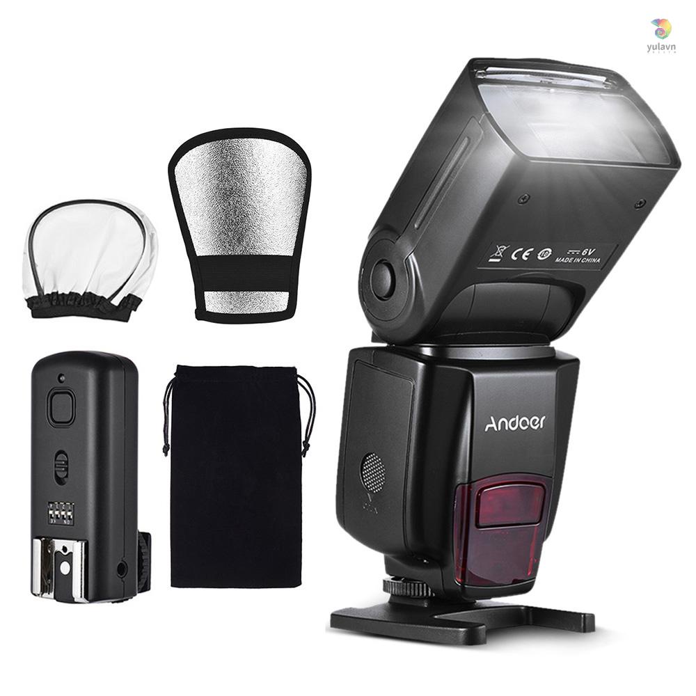 Đèn Flash Máy Ảnh Andoer AD560 IV 2.4G GN50 Không Dây Chuyên Dụng