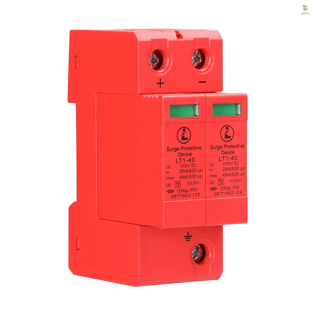 Thiết Bị Bảo Vệ Nguồn Năng Lượng Mặt Trời 2P-40KA-DC1000V