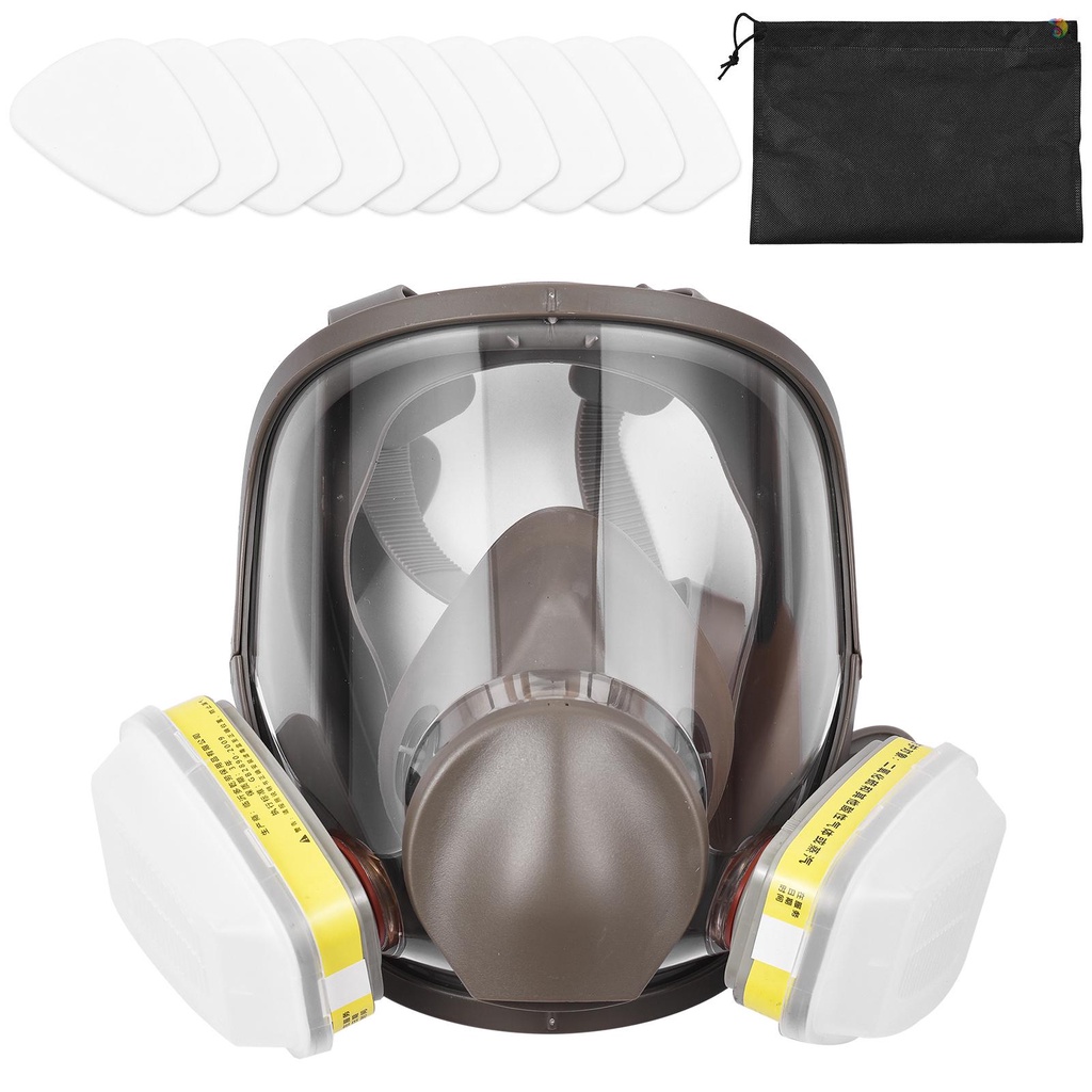 Mặt Nạ Bảo Vệ Toàn Diện Thoáng Khí Độ Che Phủ Toàn Diện 6800 Có Thể Tái Sử Dụng Cho Thợ Hàn / Làm Mộc