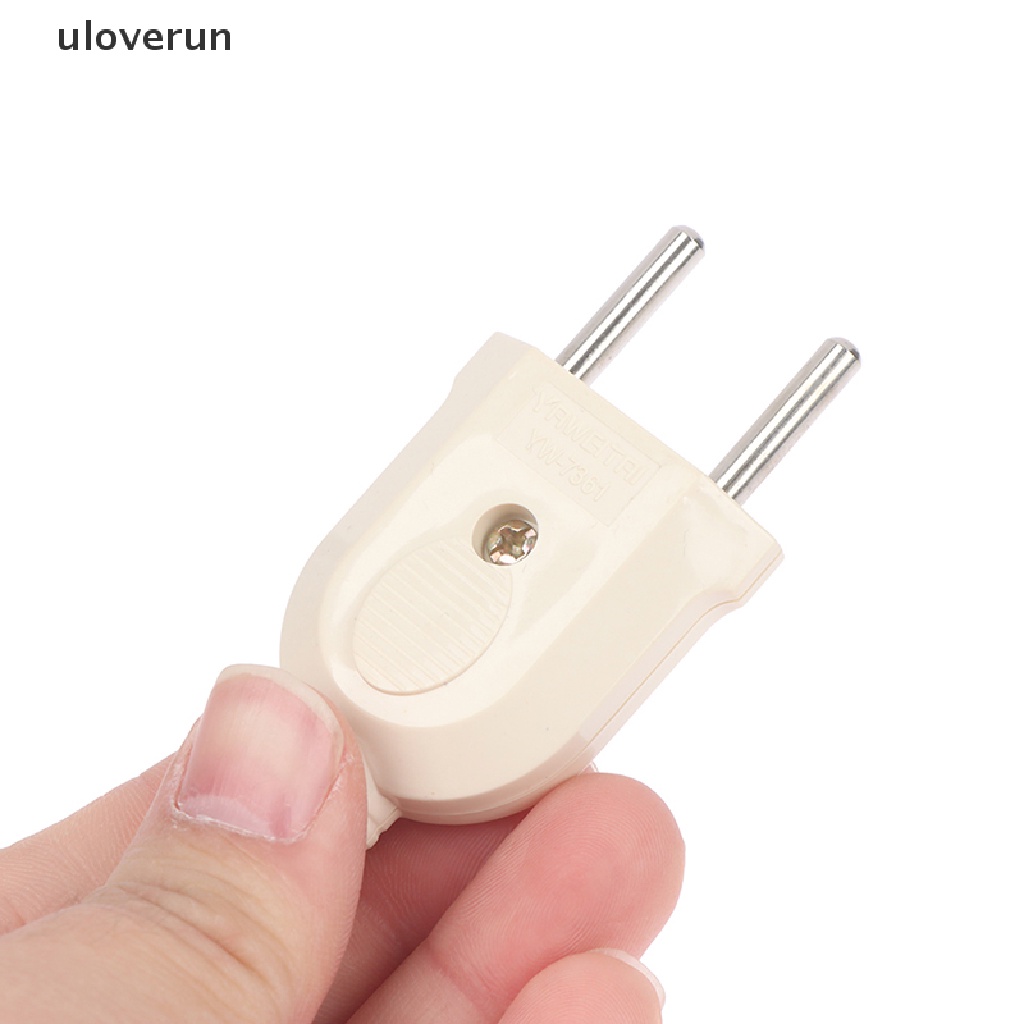 1 Phích Cắm Điện EU 2 Pin AC Tiện Dụng