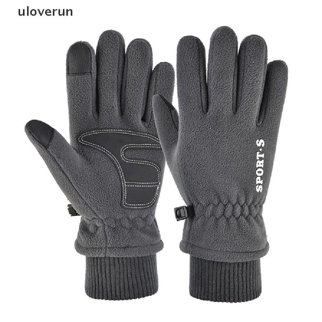 Đôi Găng Tay Silica Gel Nỉ Chống Trượt Có Thể Chạm Màn Hình Cảm Ứng Dành Cho Nam Nữ