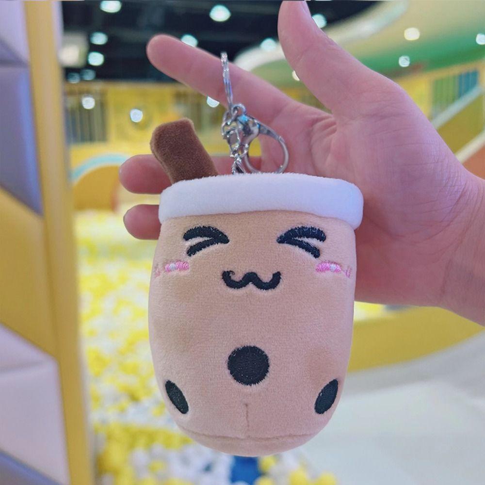 Rebuy1 Móc Khóa Hình Trà Sữa Boba Phong Cách Hàn Quốc Đáng Yêu Thời Trang Cho Cặp Đôi