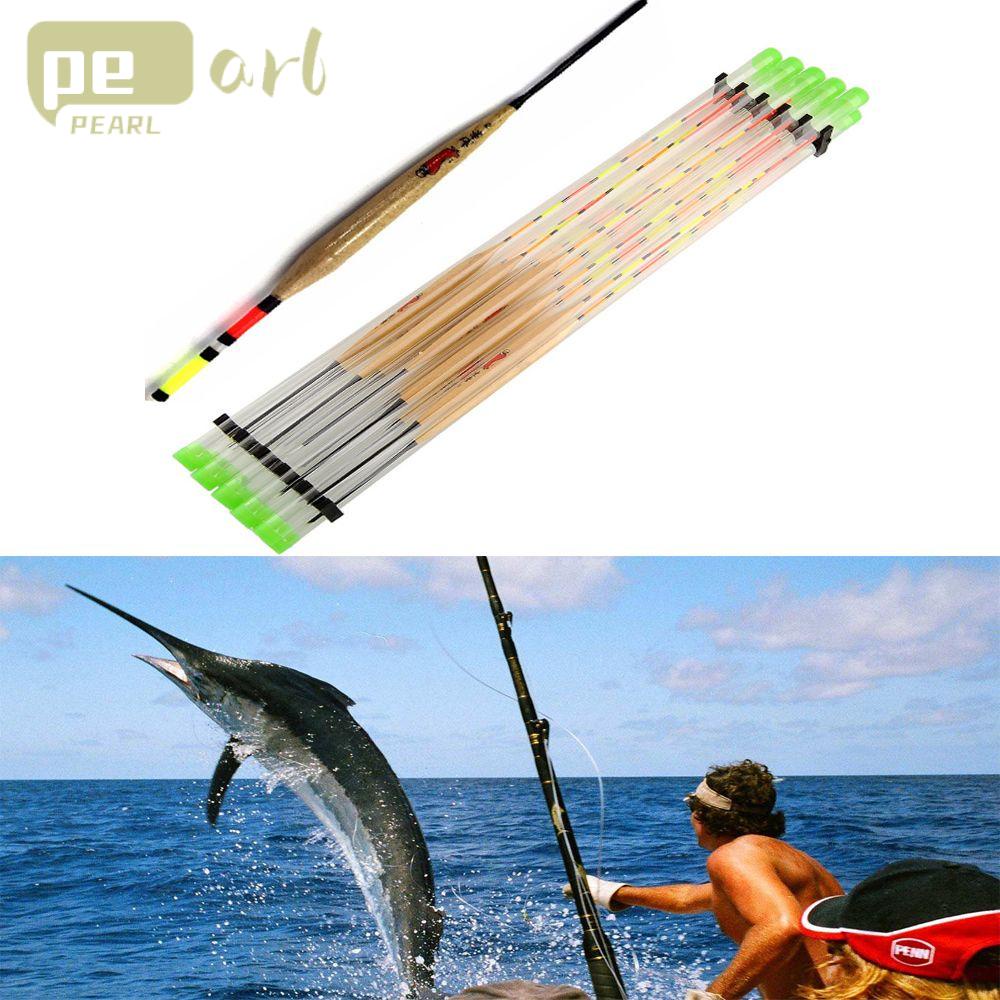 Bộ 10 Phao Câu Cá Bằng Gỗ Siêu Bền Chất Lượng Cao