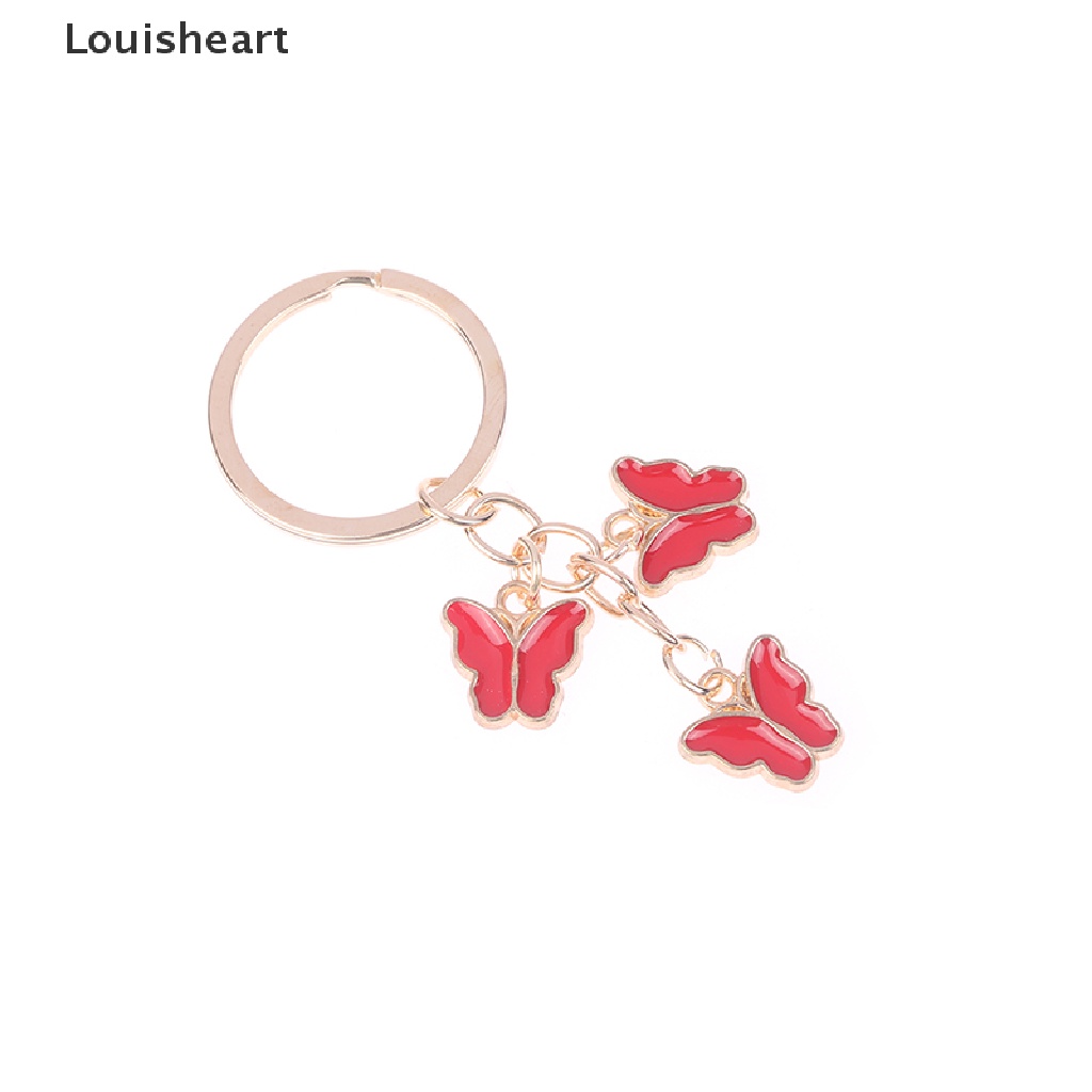 1 Móc Khóa Hình Bướm Louisheart TFG Dễ Thương