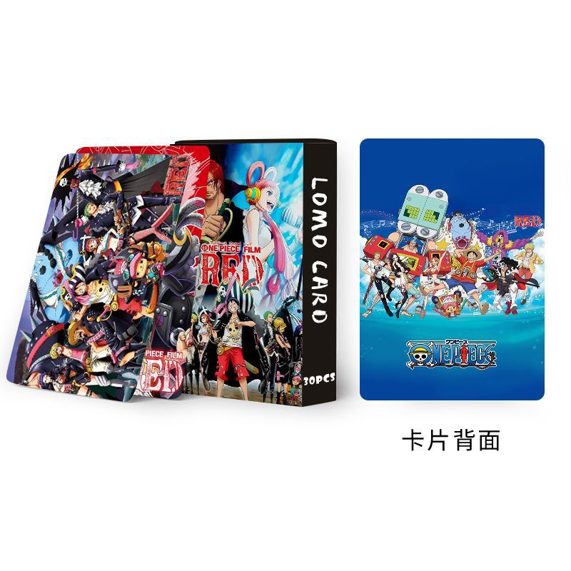 ONE PIECE Photocard Lomo Card Double-sided Color Printing