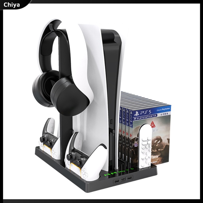 Đế Tản Nhiệt Đa Năng Kèm Đĩa Sạc Chuyên Dụng Cho Tay Cầm Chơi Game Ps5