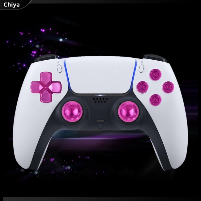 Bộ Nút Bấm Thay Thế Bằng Hợp Kim Nhôm Cho Tay Cầm Chơi Game Ps5