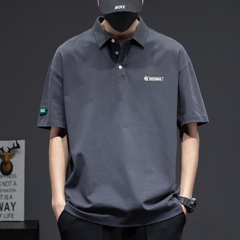 Áo Thun Polo Ngắn Tay Dáng Rộng Thời Trang Mùa Hè Dành Cho Nam