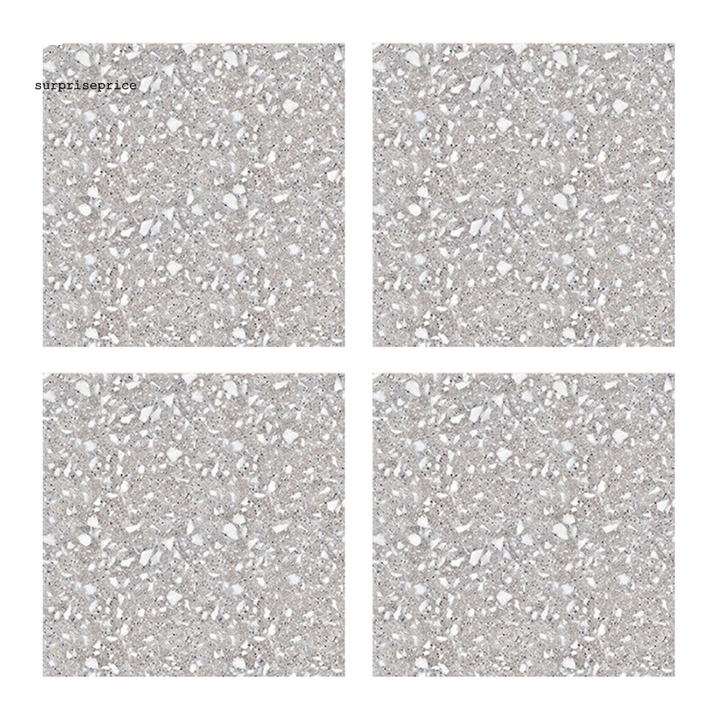 Bộ 4 Miếng Dán Tường / Cửa Sổ Mặt Nhám Bóng Bẩy Chống Nước Tối Giản Trang Trí Nhà Cửa