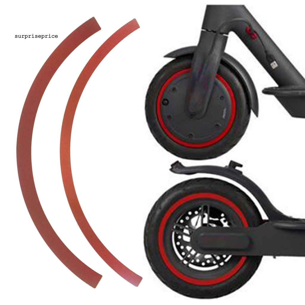Bộ 6 Miếng Dán Phản Quang Chống Nước Chống Bụi Dùng Trang Trí Bánh Xe Scooter Xiaomi M365 / PRO