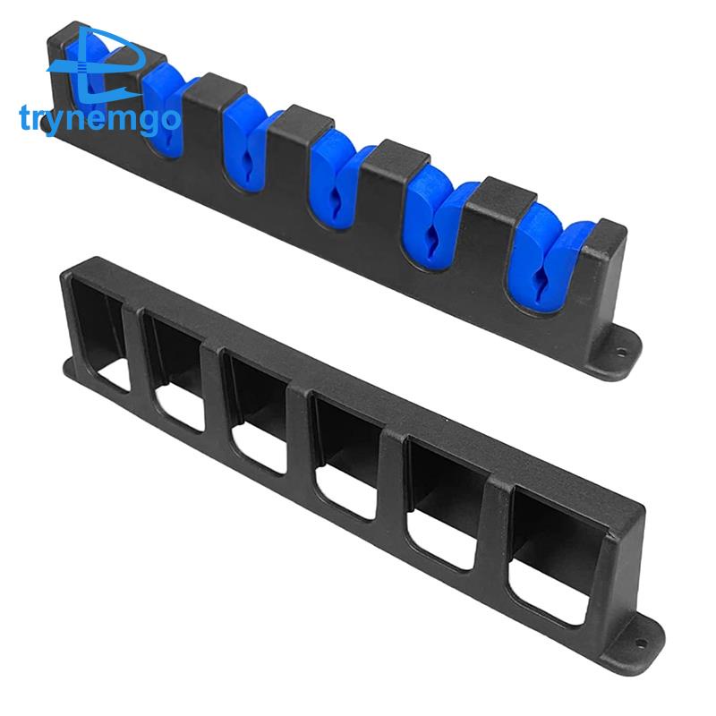 Giá Đỡ Cần Câu Cá 6 Vòng Gắn Tường Tiện Dụng Cho Gara / Cửa Ra Vào / Tàu Thuyền