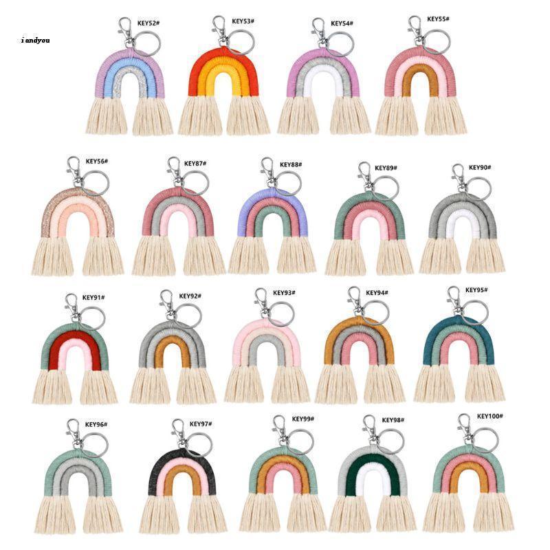 ✿ Móc Chìa Khóa / Điện Thoại Handmade Phong Cách Boho Độc Đáo