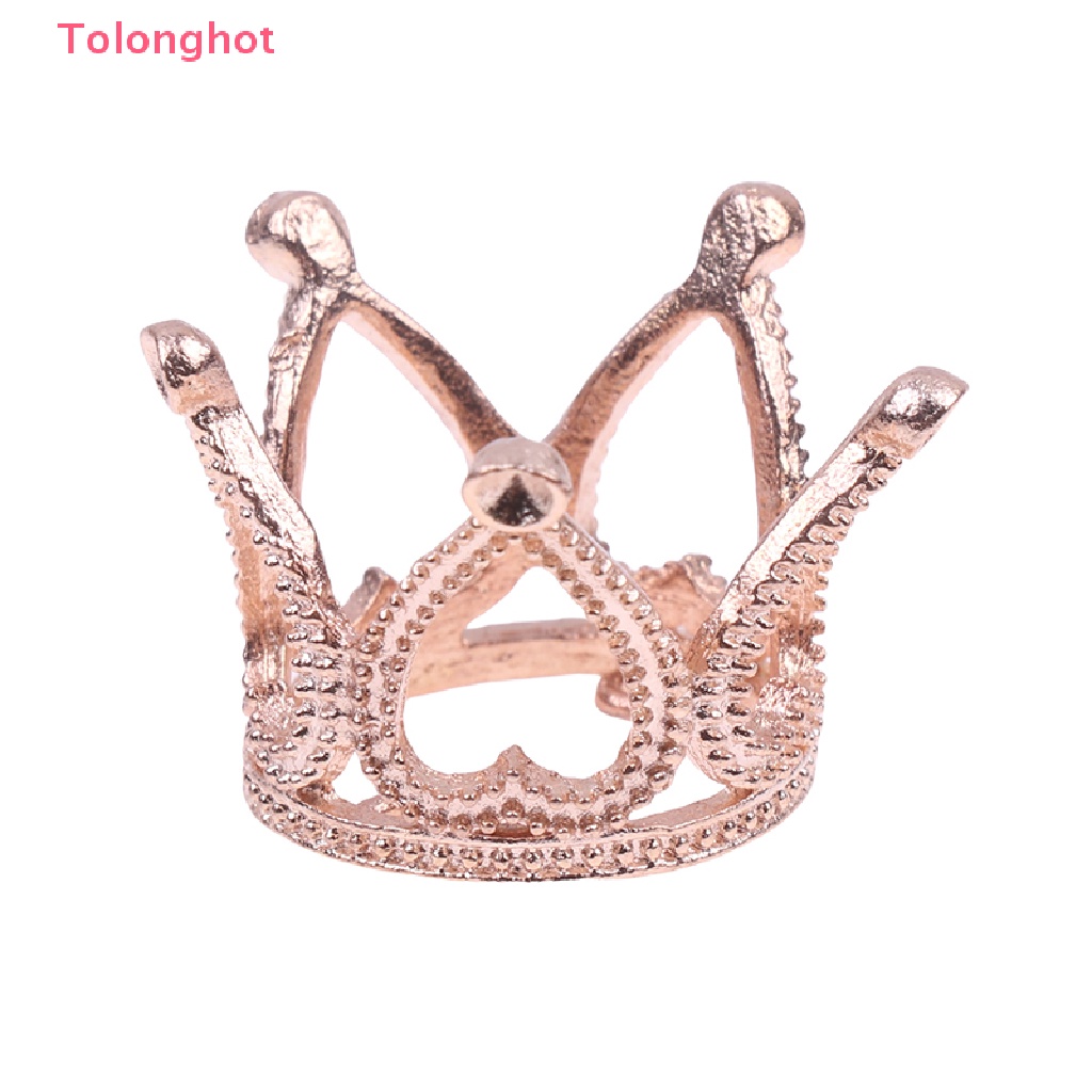 Vương Miện Cài Tóc Bằng Kim Loại Cho Búp Bê Tỉ Lệ 1 / 6