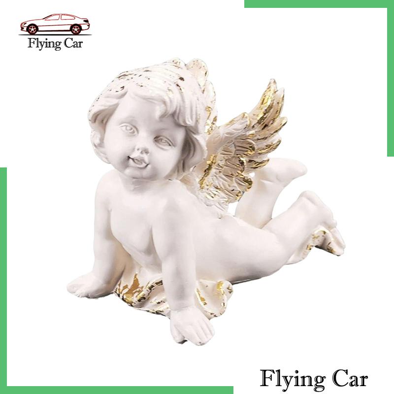 [Lzdjfmy2] Tượng Thiên Thần Bằng Nhựa Resin Điêu Khắc Thủ Công Trang Trí Phòng Khách Phòng Ngủ Sân