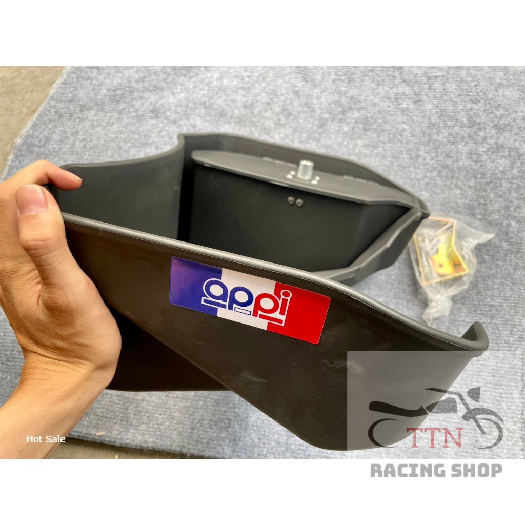 Rổ Appi V2 giữa có hộp Exciter 135 150 155 , Winner, Sirius , Winner X v2 v3 , Sirius Fi mẫu LC V8 nhựa dày
