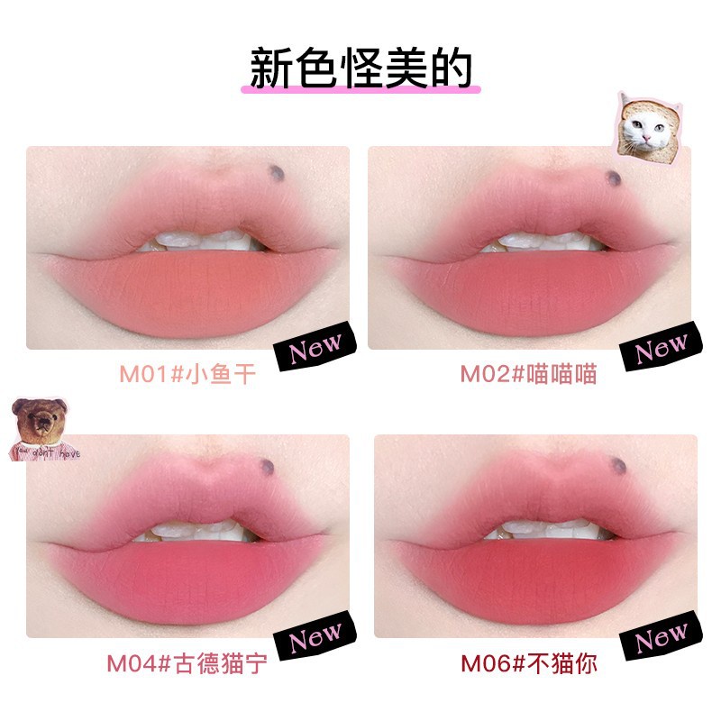 Son Môi Hình Bánh Kem / Kem / Mèo Xinh Xắn M04