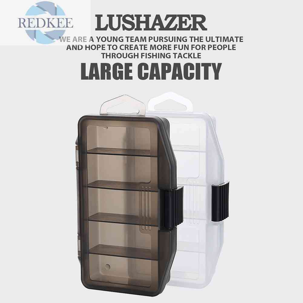 Hộp Nhựa Đựng Mồi Câu Cá 5 Ngăn Tiện Lợi