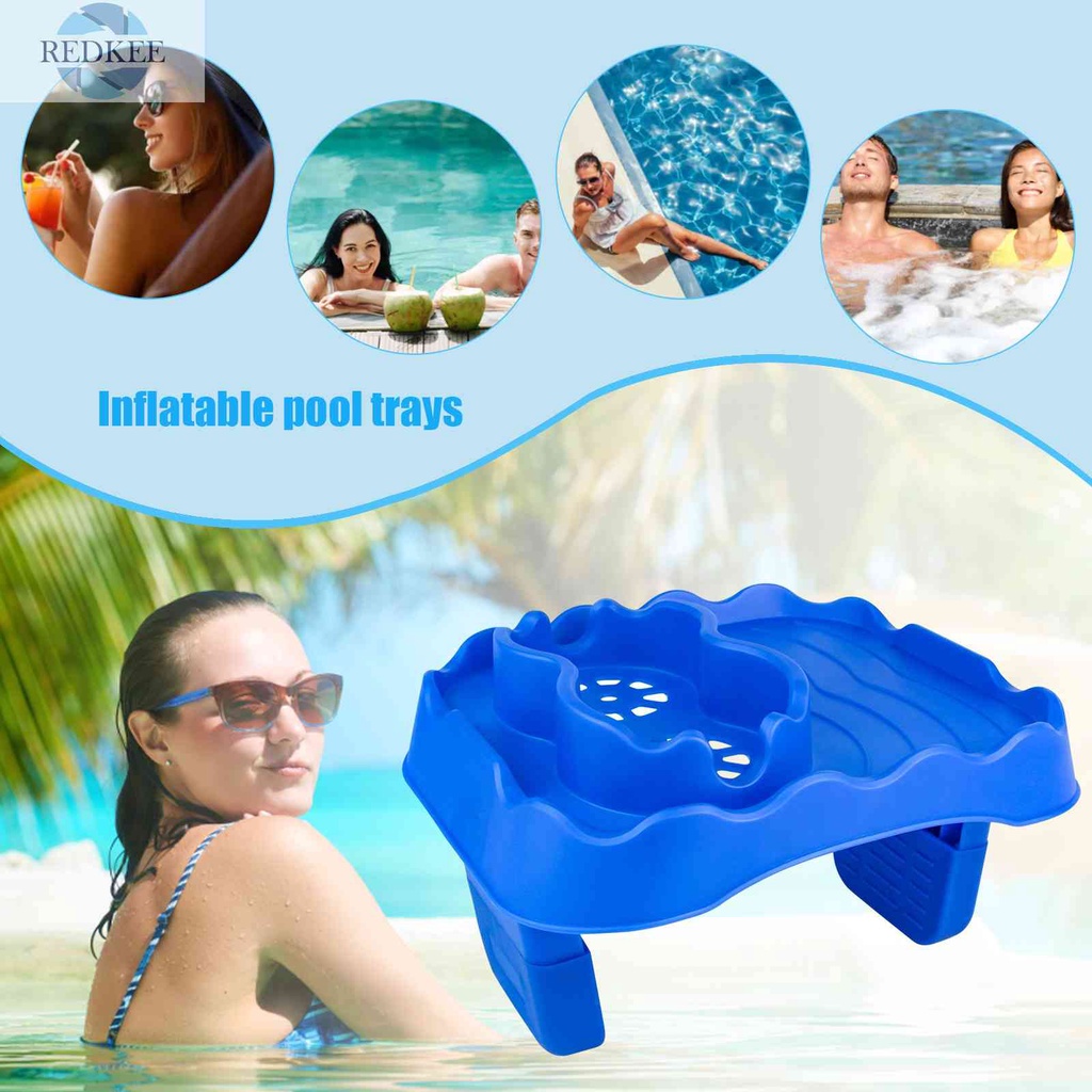 Giá Đỡ Cốc Bơm Hơi Có Lỗ Thoát Nước Tùy Chỉnh Tiện Dụng Cho Hồ Bơ