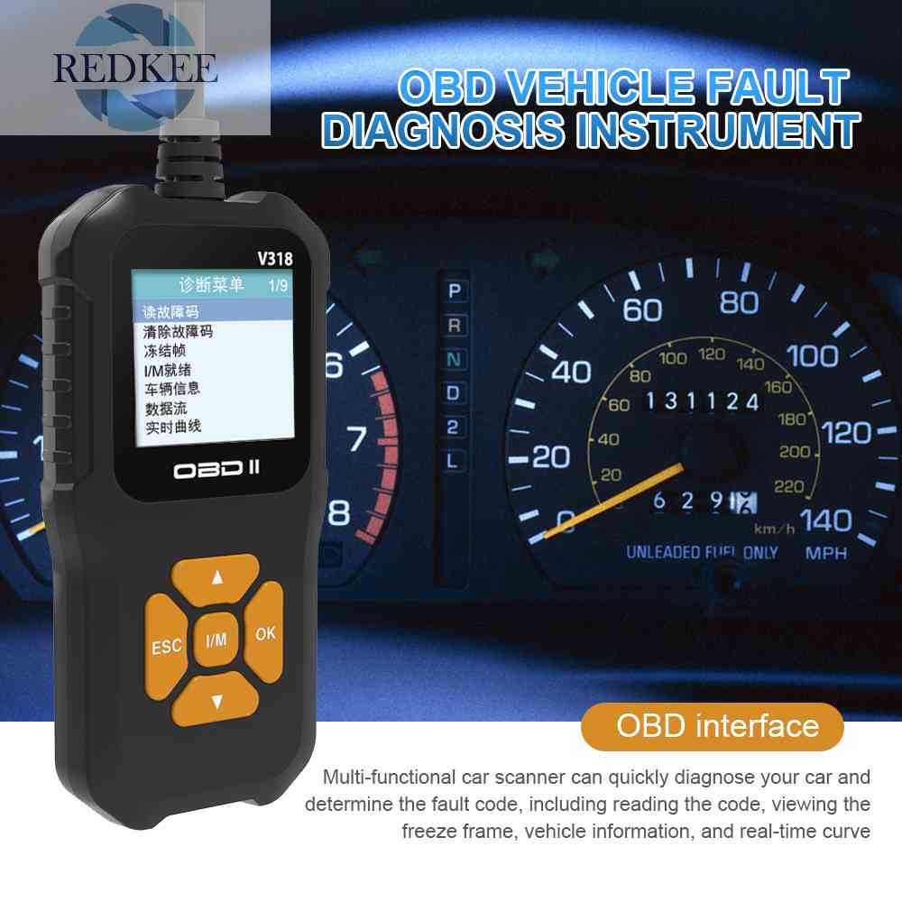 Máy Quét Kiểm Tra Xe Hơi ABS Với Màn Hình Màu