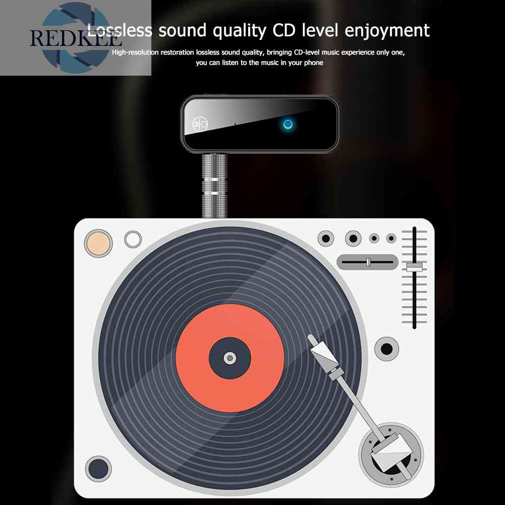 Bộ Chuyển Đổi Âm Thanh Bluetooth 5.0 3.5mm Không Dây Chuyên Dụng Cho Gọi Rảnh Tay