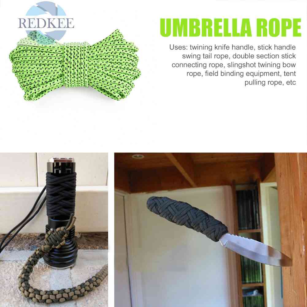 Cuộn Dây Phản Quang 10-50m Đa Năng Tiện Dụng Khi Đi Cắm Trại