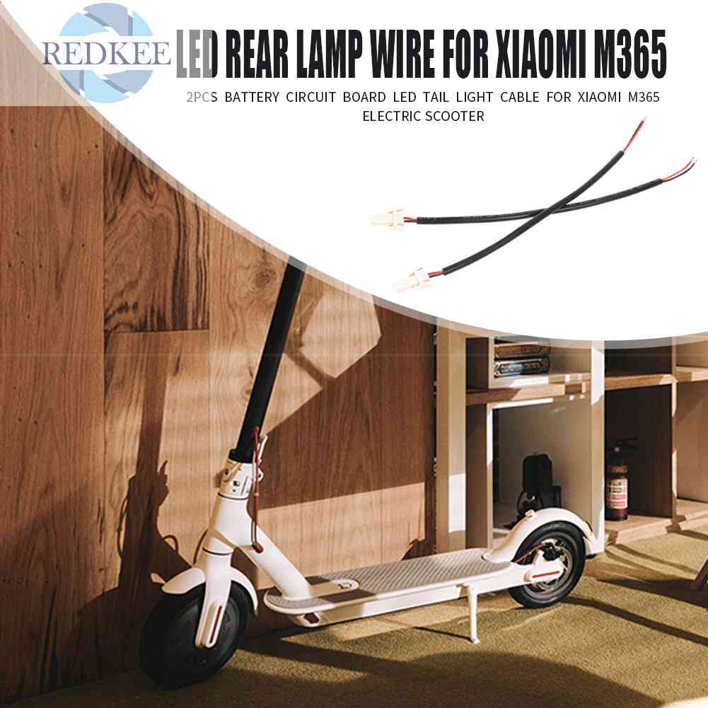 Bộ 2 Dây Cáp Mạch Đèn LED Cho Xe Scooter Điện Xiaomi M365