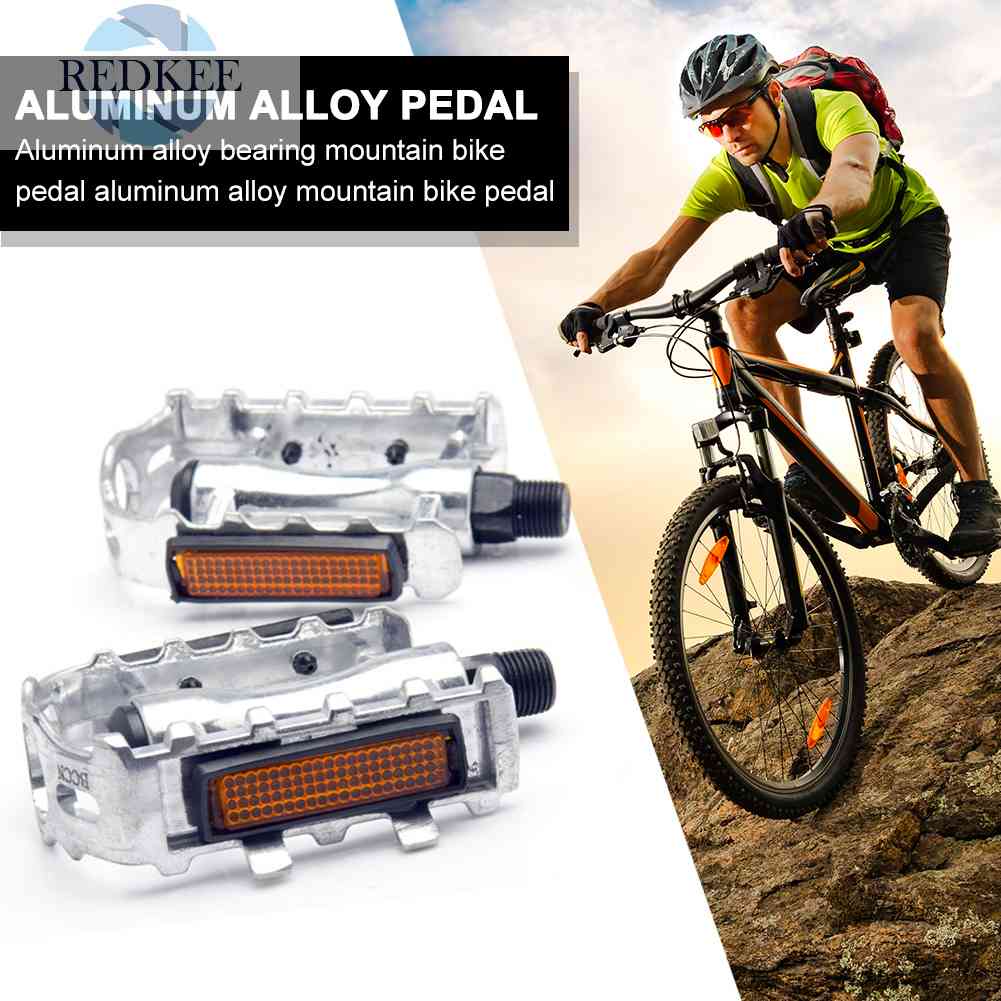 Bàn Đạp Phẳng Bằng Hợp Kim Nhôm Gọn Nhẹ Cho Xe Đạp Leo Núi