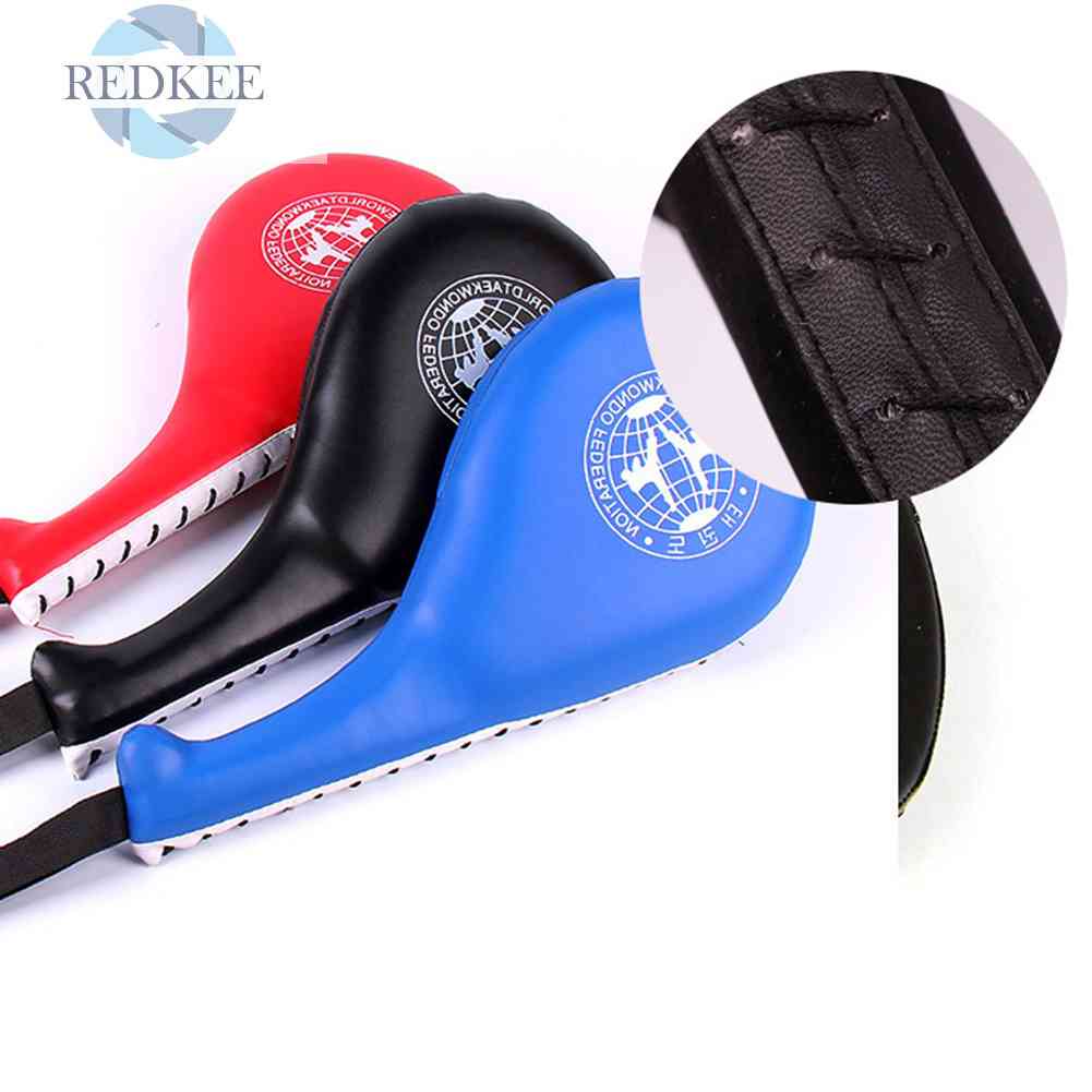 Đích Đấm Đá Cầm Tay Bằng Da PU Màu Sắc Ngẫu Nhiên Di Động Dễ