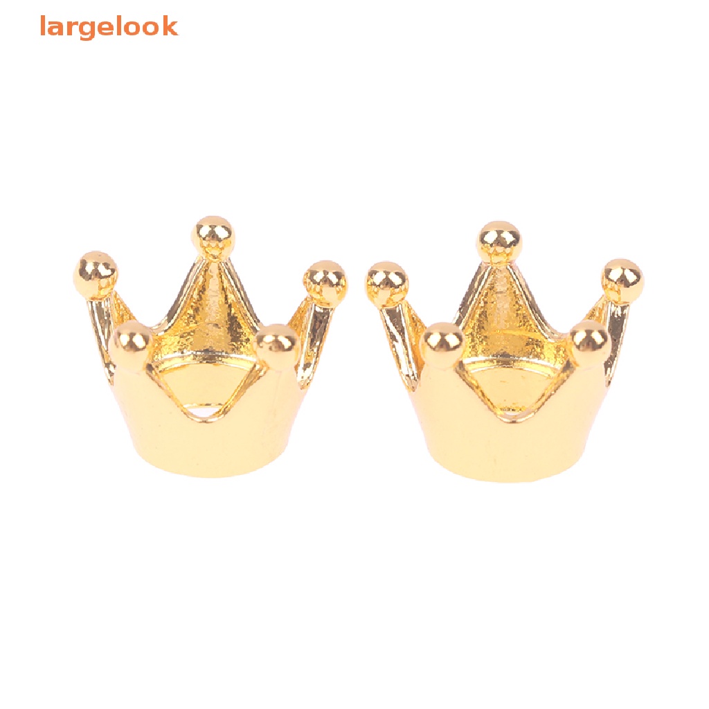 Set 5 Vương Miện Kim Loại Trang Trí Nhà Búp Bê