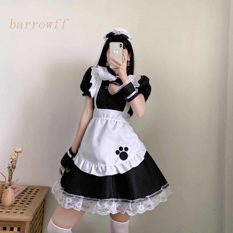 Đầm Hóa Trang Cô Hầu Gái Dễ Thương Phong Cách Lolita
