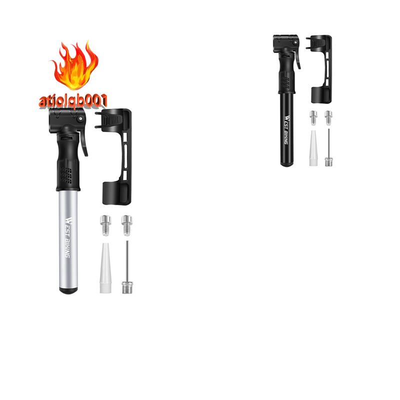 Bơm Xe Đạp Mini Cầm Tay 80-100Psi Chất Liệu Hợp Kim