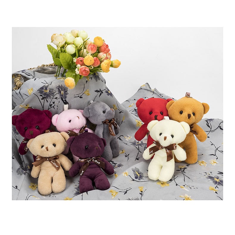 Búp Bê Nhồi Bông Cỡ Nhỏ Treo Túi Xách / Điện Thoại Dùng Làm Quà Tặ