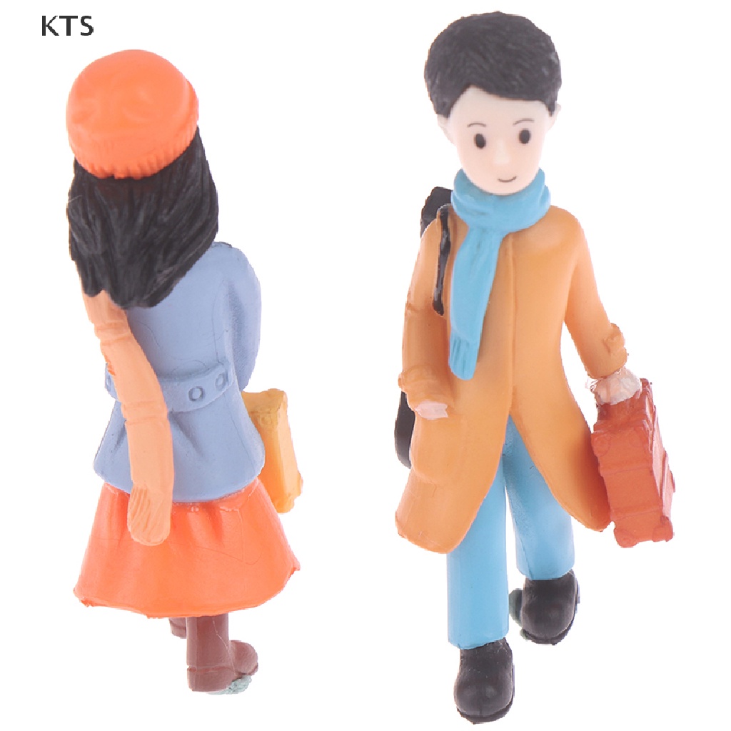 Mô Hình KTS KTS Mini Tự Làm Thủ Công Trang Trí Tiểu Cảnh KTS Du Lịch Cho Cặp Đôi