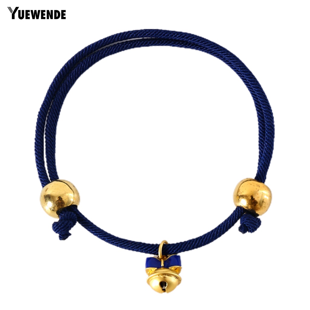 Vòng Cổ Màu Trơn Đính Chuông Cho Thú Cưng