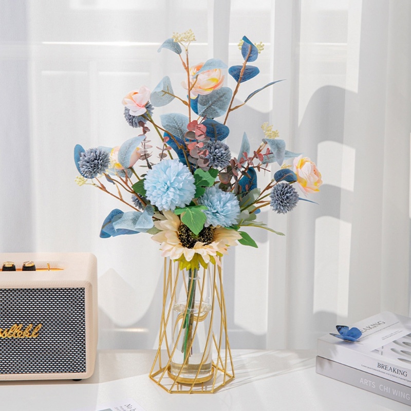 Chậu Hoa Bằng Kim Loại Độc Đáo Trang Trí Nhà Cửa / Văn Phòng