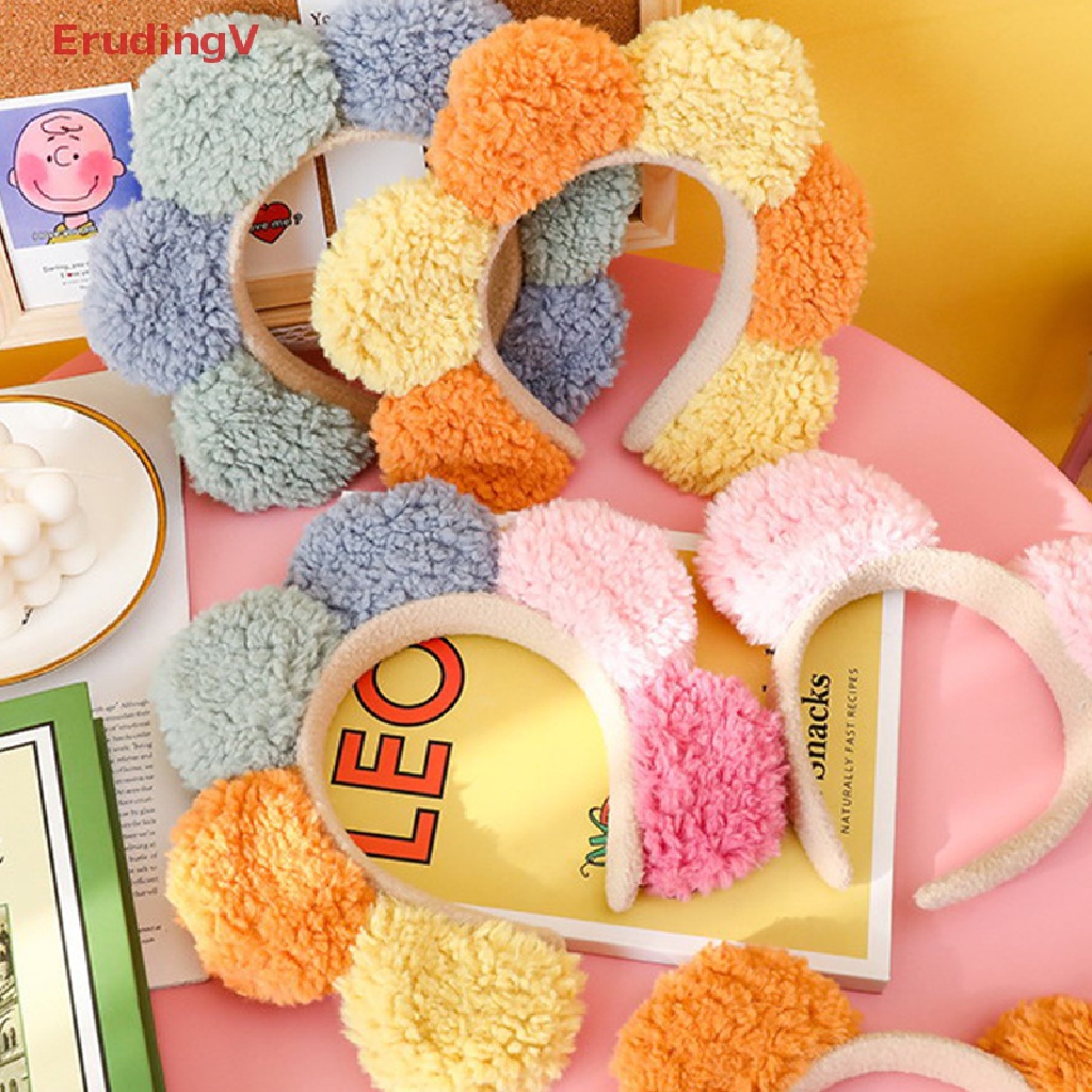 [ErudingV] Băng Đô Bông Hoa Hướng Dương Nhiều Màu Sắc Phụ Kiện Tóc Mùa Thu Đông [Mới]