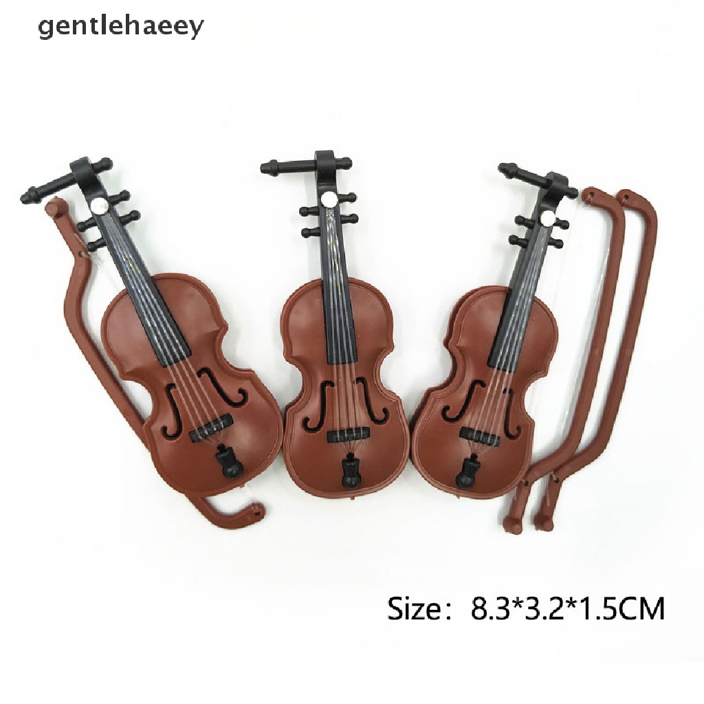 Đồ Chơi Đàn Violin Mini Tỉ Lệ 1 / 12 Cho Bé