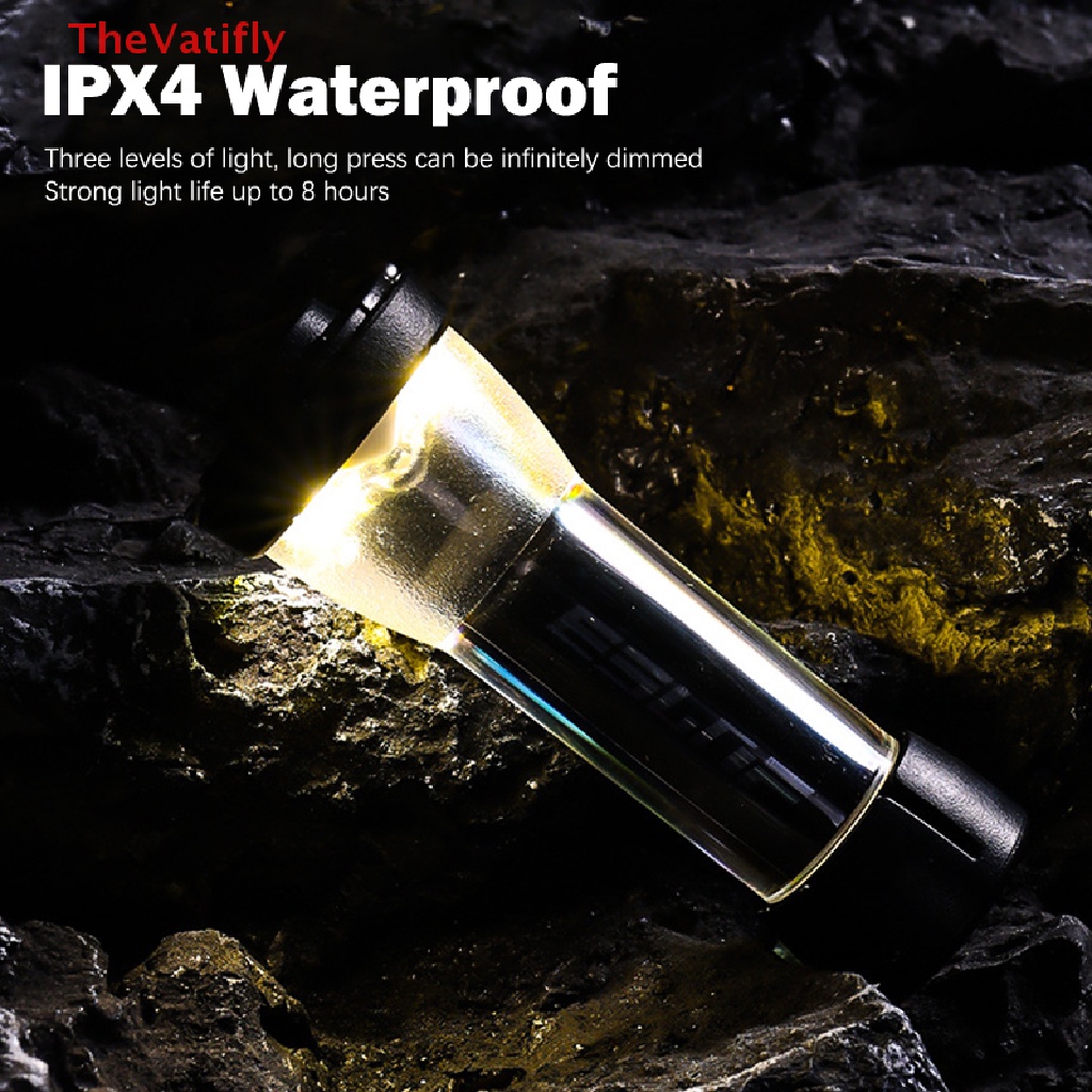 Đèn Pin Cắm Trại 3 Chế Độ Cao Kèm Sạc USB Và Nam Châm Tiện Dụng