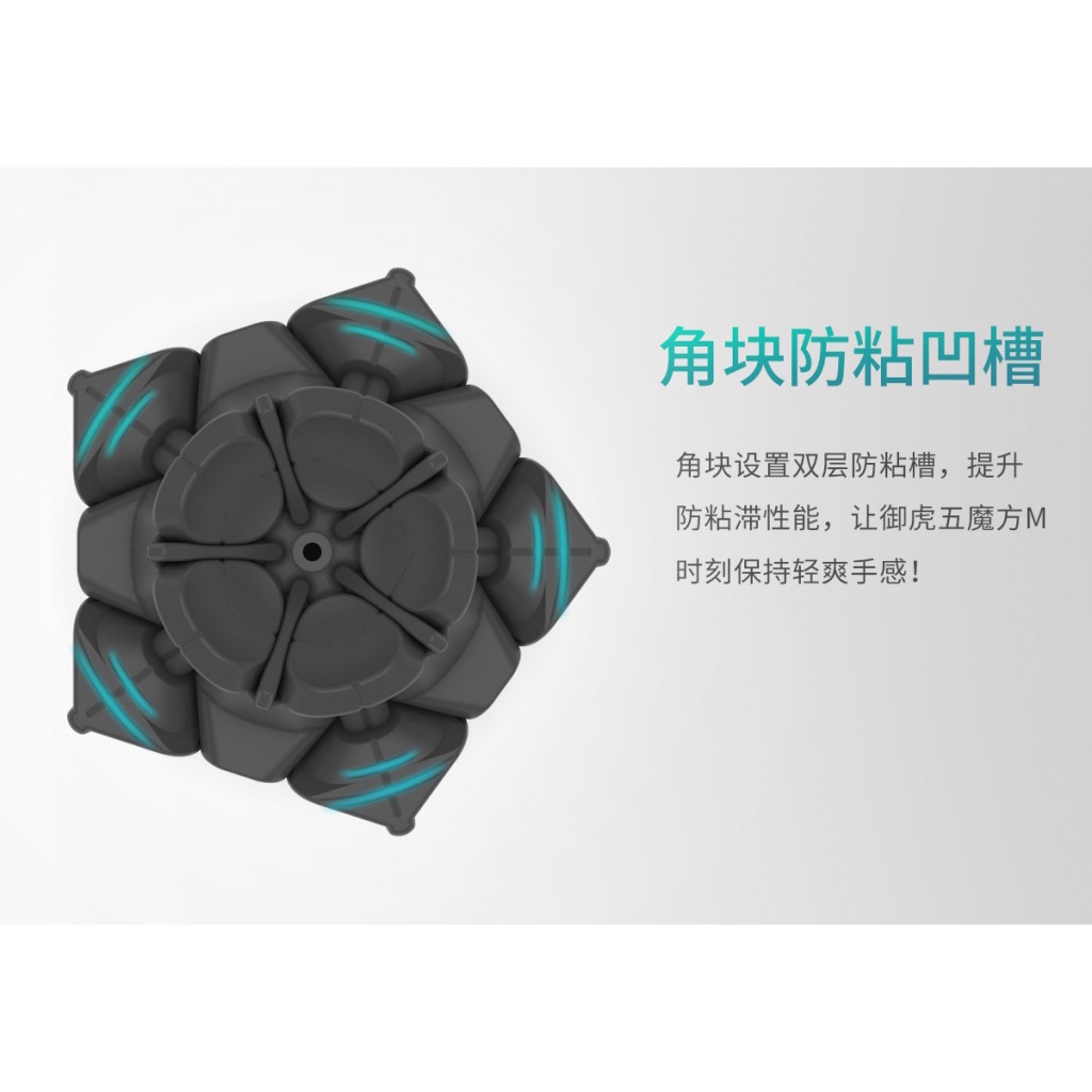 Đồ Chơi Giáo Dục Yongjun Yuhu M Megaminx Nam Châm Đặc Biệt Hình Dạng Đặc Biệt