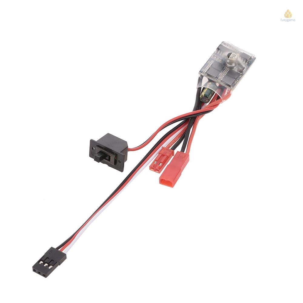 Bộ Điều Khiển Tốc Độ Điện ESC 30A Cho Xe Tải Điều Khiển Từ Xa WPL C14 C24 B14 B24 B16 B36