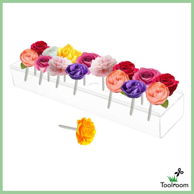 Lọ Hoa Bằng Acrylic Kèm Giá Đỡ Bình Nước Để Bàn Trang Trí Tiệc Cưới / Kỷ Niệm