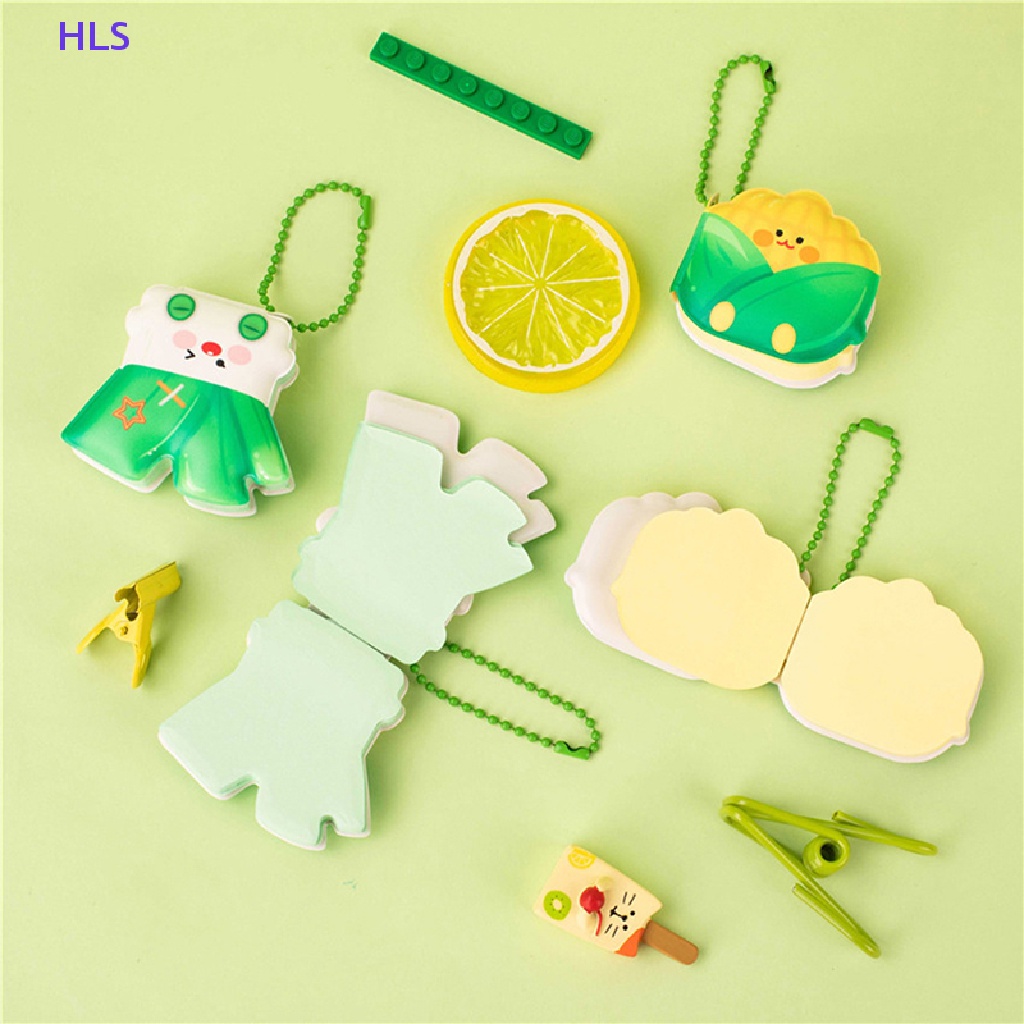 Giấy Ghi Chú Hình Rau Củ Quả / Bắp Hoạt Hình Bằng Giấy Dễ Thương Dùng Trong Văn Phòng