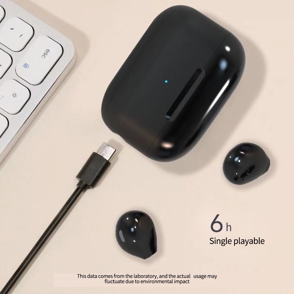 Sẵn Sàng Tai Nghe Bluetooth Giảm Tiếng Ồn Mới Xuyên Biên Giới 2023 Tai Nghe Tws Mini Macaron 5.3 Tai Nghe Không Dây Không Nhét Tai