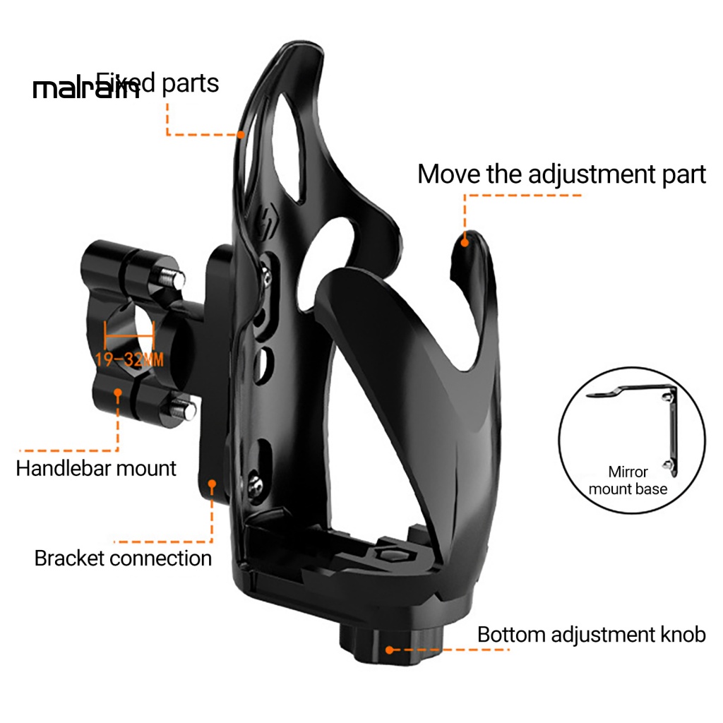 Giá Đỡ Bình Nước Có Thể Tháo Rời Tiện Dụng Cho Xe Đạp Leo Núi / Xe Máy