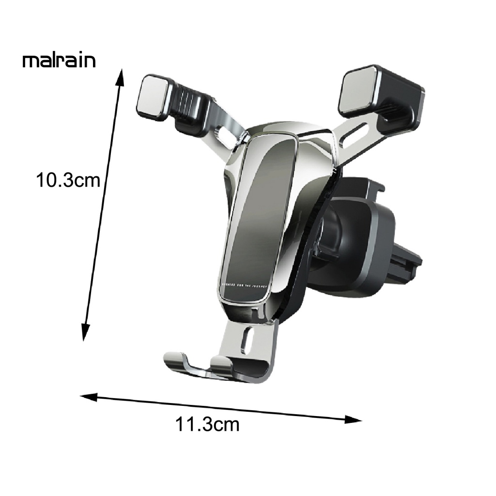 Giá Đỡ Điện Thoại Màu Trơn Chống Rơi Tiện Dụng Cho Xe Hơi