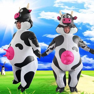  Trang Phục Bơm Hơi Hóa Trang Bò Sữa Halloween Cho Người Lớn 