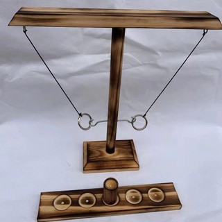 Ring Toss Game Handheld Board Games With Shot Ladder Bundle Hook And Ring Game