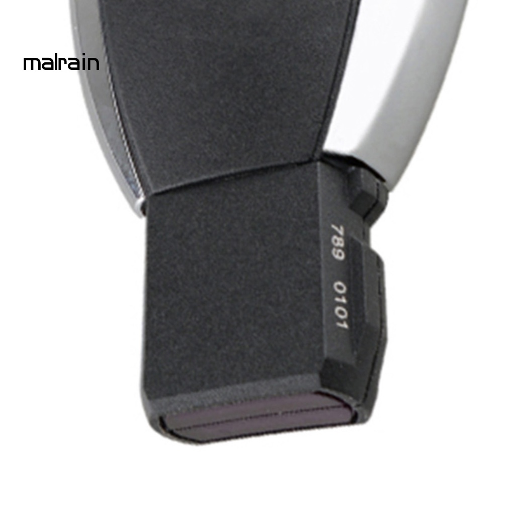 Vỏ Bọc Chìa Khóa Thông Minh 2 Nút Bấm Màu Bạc Cho Mercedes-Benz