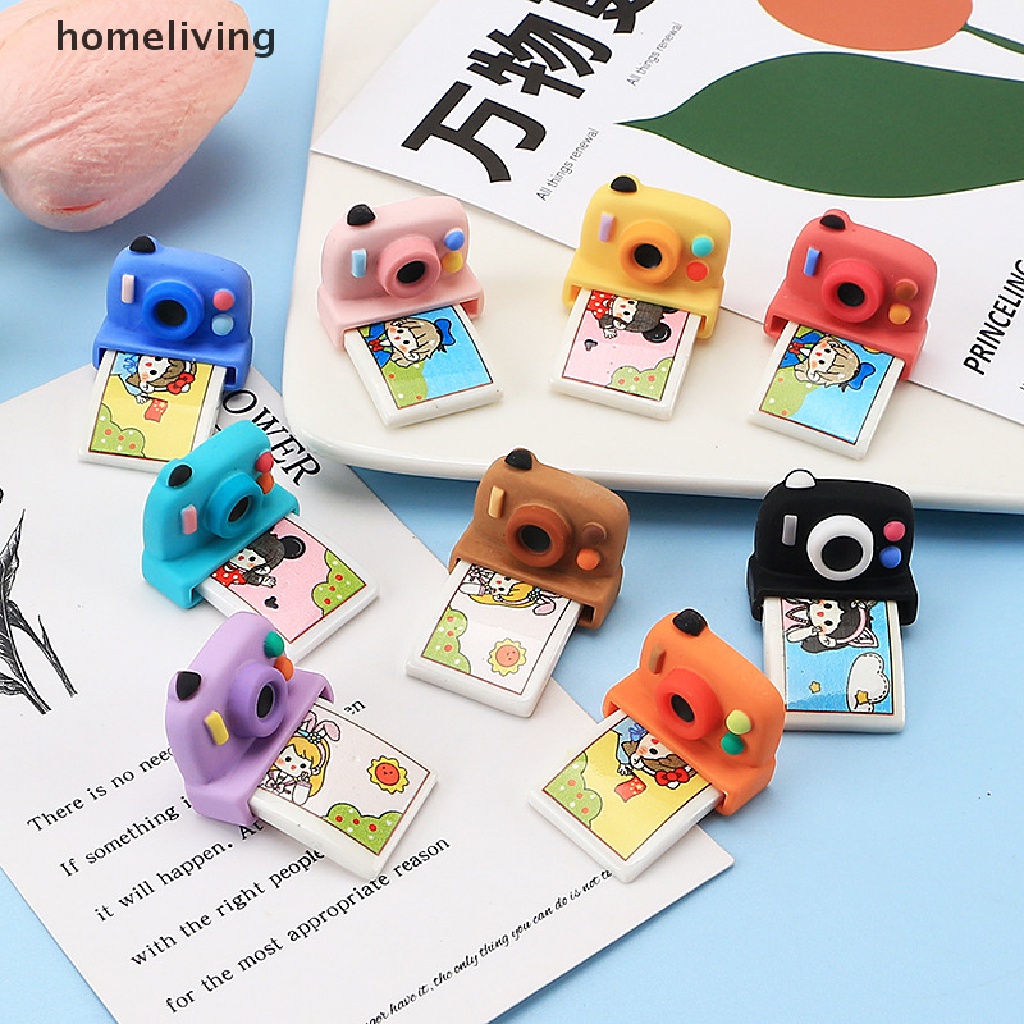 Mô Hình Polaroid Hoạt Hình Mini Bằng Nhựa resin Trang Trí Nhà Búp Bê DIY